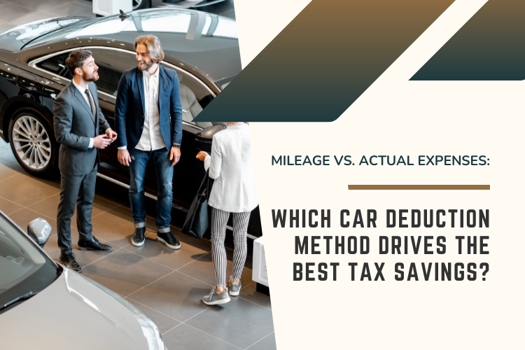 Mileage vs. Actual Expenses: Which Car Deduction Method Drives the Best Tax Savings in 2024?