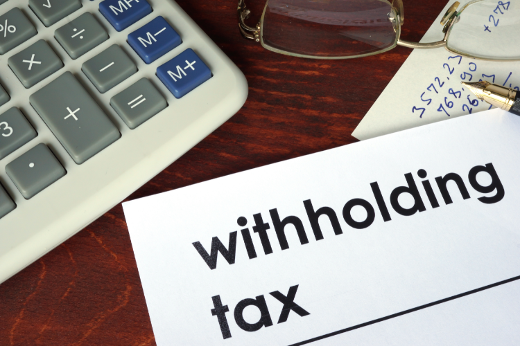 2. Tax Withholding: